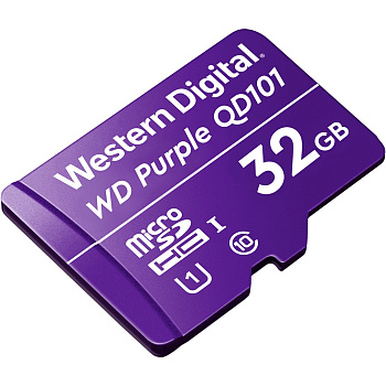Карта памяти microSDHC WD Purple WDD032G1P0C