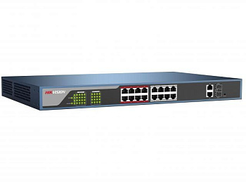 Коммутатор Hikvision DS-3E0318P-E/M (B)