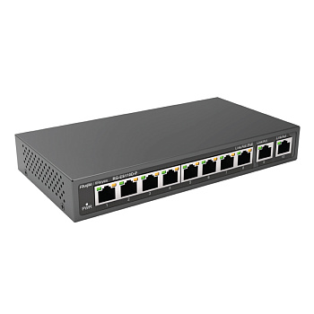 Коммутатoр RG-ES110D-P 8-PoE Неуправляемый 10-ports