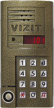 Вызывная панель VIZIT БВД-SM101TCPL