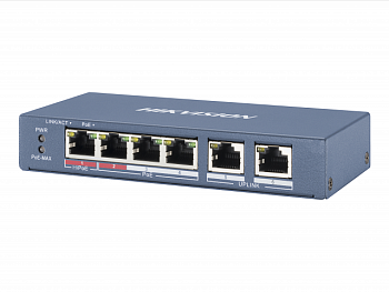 Коммутатор Hikvision DS-3E0106P-E/M