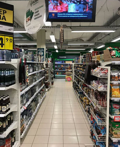 Видеонаблюдение для супермаркета. Интеграция интектуальных систем.