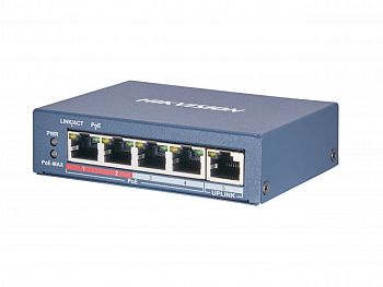 Коммутатор Hikvision DS-3E0505P-E/M